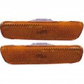 Carlights360 For 1999 2000 2001 2002 2003 Lexus Rx300 Side Marker Light Assembly Driver And Passenger Pair W Bulbs Lx2550102 