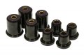 Prothane 7-212-bl Black Front Control Arm Bushing Kit With Shells 