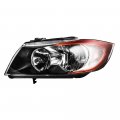 Driver Side Headlight Assembly For Bmw 323i 325i 2006 2008 328i 335i 2007 Halogen Bulbs Included Front Left 4 Door Sedan And 