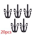 Beler 20pcs Front Grille Clip Fastener Fit For Isuzu Pickup Kbz Tfr D-max Holden Rodeo