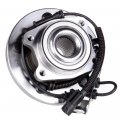 Ocpty New Wheel Hub Bearings Front Axle 5 Lugs With Abs Compatible For Chrysler Town Country Routan Grand Caravan 2008-2012 Oe