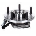 Ocpty New Wheel Hub Bearings Front Axle 5 Lugs With Abs Compatible For Chrysler Town Country Routan Grand Caravan 2008-2012 Oe