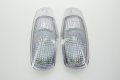 Motorcycle Front Indicators Turn Signal Clear Lens With Led For Kawasaki 1993-2005 Ninja Zx-6 Zx-600e Zzr600i Zzr250 