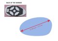 Heated Blue Mirror Glass With Backing Plate For Bmw 1 3 Series M3 Z4 Driver Side View Left Lh