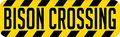 10in X 3in Bison Crossing Magnet Magnetic Wildlife Caution Sign Magnets By Stickertalk 