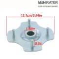 2 Pcs Rear Axle Wheel Hub Nut Replacement For Trx250 Trx250te Trx250tm 250 2x4 Fits Part Numbers 90304-ha7-670 94201-40300