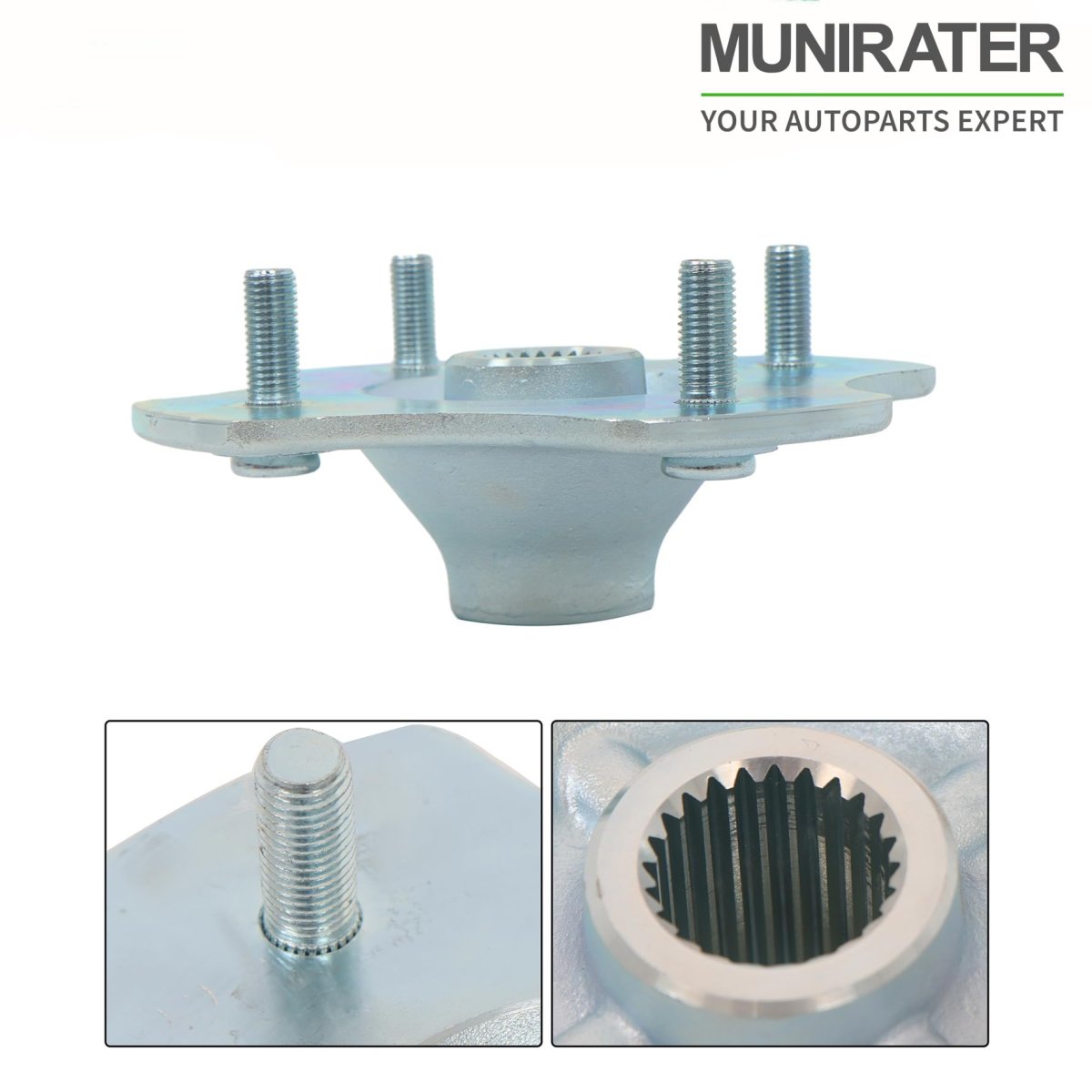 2 Pcs Rear Axle Wheel Hub Nut Replacement For Trx250 Trx250te Trx250tm 250 2x4 Fits Part Numbers 90304-ha7-670 94201-40300