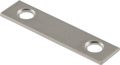The Hillman Group 853461 2 X 1 In Mending Plate- Stainless Steel 2-pack 