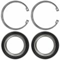 Caltric Knuckle Ball Bearing And Retaining Ring Clips Compatible With Polaris Front Rear General 1000 Eps Eps Deluxe Premium