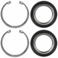 Caltric Knuckle Ball Bearing And Retaining Ring Clips Compatible With Polaris Front Rear General 1000 Eps Eps Deluxe Premium