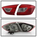 2-pieces Inner Outer Passenger Side Oe-style Red Lens Right Tail Light Housing Lamp Assembly Replacement For 2016-2019 Chevy