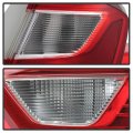 2-pieces Inner Outer Passenger Side Oe-style Red Lens Right Tail Light Housing Lamp Assembly Replacement For 2016-2019 Chevy