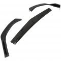 Ocpty 3pcs Pp Car Front Bumper Spoiler Lip Fit For 2020-2021 Hyundai Sonata