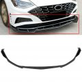 Ocpty 3pcs Pp Car Front Bumper Spoiler Lip Fit For 2020-2021 Hyundai Sonata