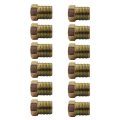 12pcs Inverted Flare Tube Nut For 5 16 1 2-20 Threads