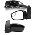 Left Driver Side Mirror For 2017 2018 2019 Ford Escape Power Glass Manual Folding Non Heated Black Cap Fo1320564 Gj5417683bb 3 