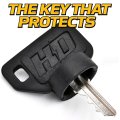 Ignition Key Switch With Umbrella Protection For John Deere F-series F910 F911 F912 F915 F925 F932 F935 F1145 Includes 3 Keys