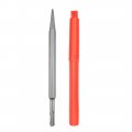 Point Chisel 14mm Masonry Drill Bit Self Sharpening Four Hollow Square Shank For Jack Hammer Concrete Breaker Tool 