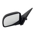 Door Mirror For Mercury Mountaineer 2002 2003 2004 2005 Driver Side Power Non Heated Manual Folding Textured Black With Puddle 