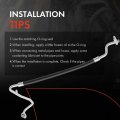 A-premium A C Suction Hose Assembly Compatible With Jeep Liberty 2010-2011 3 7l Dodge Nitro Compressor To Evaporator