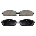 Bp1468ms Semi-metallic Rear Brake Pad Non-asbestos Friction Material For Maximum Stopping Power 
