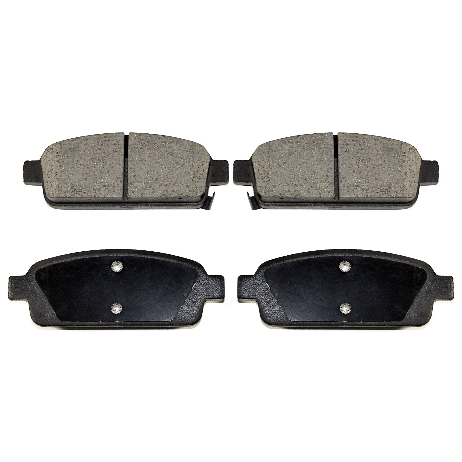 Bp1468ms Semi-metallic Rear Brake Pad Non-asbestos Friction Material For Maximum Stopping Power