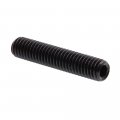 Socket Set Screws M6 1 0 X 30mm Black Oxide Coated Alloy Steel Internal Hex Drive Cupped Point 10 Pack Model 