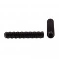 Socket Set Screws M6 1 0 X 30mm Black Oxide Coated Alloy Steel Internal Hex Drive Cupped Point 10 Pack Model