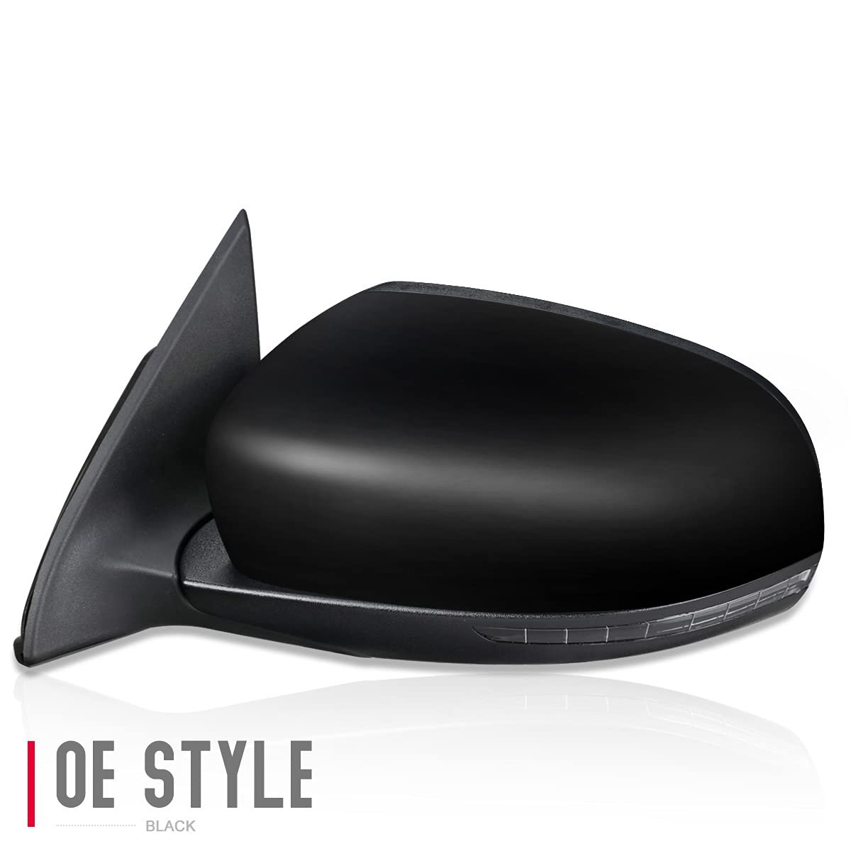 Ch1320428 Factory Style Driver Left Side Mirror Manual Folding Power Adjust Heated Glass Turn Signal Blind Spot Detection