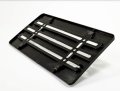 Front Bumper License Plate Bracket For Honda All Models 4 Pack 6 In X 12 Flat Tag Holder Mount Kit With Screws And Bolts Black