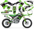 Team Racing Graphics Kit For Kawasaki 2010-2020 Klx 110 Scatter 