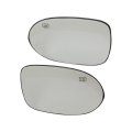 Heated Side Mirror Glass Pair For Dodge Caliber 2007 2012 Driver And Passenger Without Turn Signal Or Blind Spot 68000024aa 