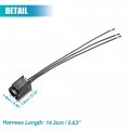 Uxcell Front Turn Signal Pigtail Connector Replacement For Honda Accord 2013-2015 3pin