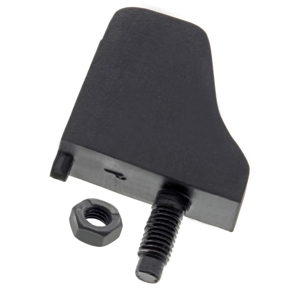 Control Arm Bumper For 1990991 Mercury Grand Marquis Black Rubber Bolt On Attachment 1 07 In Mounting Stud Length 1