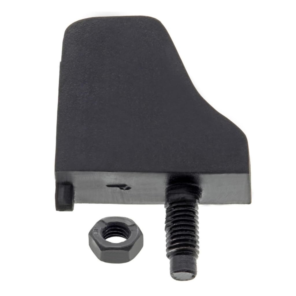 Control Arm Bumper For 1990991 Mercury Grand Marquis Black Rubber Bolt On Attachment 1 07 In Mounting Stud Length 1