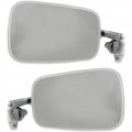 Volkswagen Beetle 1968-1977 Door Mirror Driver And Passenger Side Pair Non-folding Manual Non-heated Chrome Replacement For 