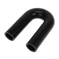 1 Pcs 28mm 10 Id 150mm 5 91 Length 180 Degrees Black Car Silicone Hose Coolant Universal 