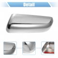 X Autohaux 1 Pair Exterior Triple Chrome Plated Top Half Mirror Cover Caps Trim Overlay For Ford F-150 2007-2014 7l3z 17d743 Aa