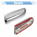 X Autohaux 1 Pair Exterior Triple Chrome Plated Top Half Mirror Cover Caps Trim Overlay For Ford F-150 2007-2014 7l3z 17d743 Aa