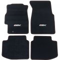 Floor Mat For 1996-2000 Honda Civic Ek Logo Factory Fitment Front Rear Nylon 4pc Car Carpets Carpet Liner By Ikon Motorsports