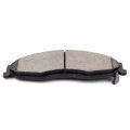 Front D749 Ceramic 4pcs W Hardware Disc Brake Pad Set