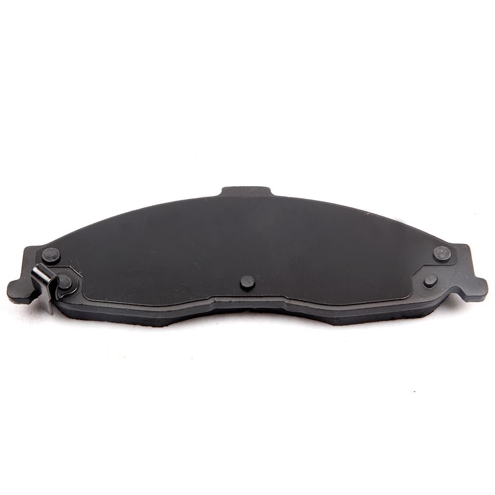 Front D749 Ceramic 4pcs W Hardware Disc Brake Pad Set
