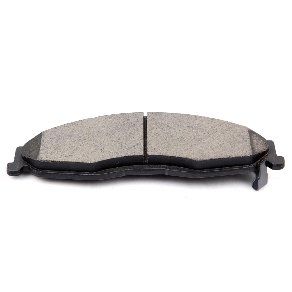 Front D749 Ceramic 4pcs W Hardware Disc Brake Pad Set