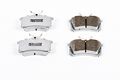 Z26-340a Performance Carbon Fiber Ceramic Rear Brake Pads With Installation Hardware For Audi A4 A6 Tt And Volkswagen Golf 