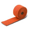 15ft Orange Exhaust Heat Wrap 12 Inches Long 5mm Width Neo Chrome Zip Tie