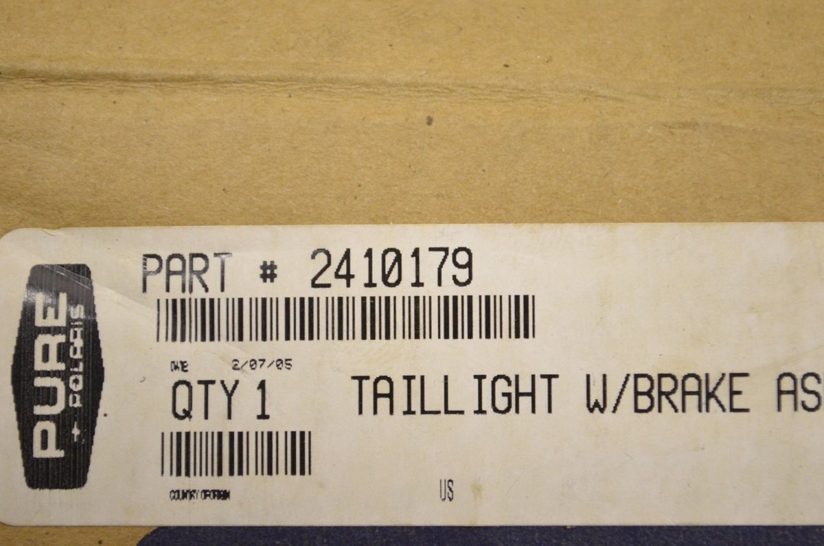 Ranger Tail Light With Brake Assembly Part Red Led Waterproof For Utv Polycarbonate Lens Qty 1