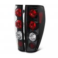2004-2012 Chevy Colorado Gmc Canyon Black Bezel Euro Style Altezza Tail Light Housing Lamp Assembly Replacement Driver And 