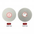 Uxcell 6-inch Grit 1000 3000 Diamond Coated Flat Lap Wheel Grinding Disc Polishing Tool 2pcs