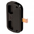 Slide-co 121997 Sliding Screen Door Latch And Pull With Screws Black Plastic 