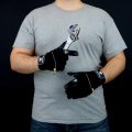West Chester 96650 Yeti Waterproof Winter Gloves Black A 10 5 In Length 4 75 Width With Pu Patch Pvc Grip Synthetic Leather 